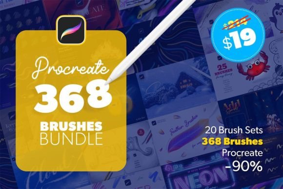 Download Procreate Brushes Bundle - Procreate brushes Collection