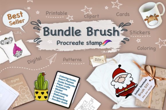 Download Procreate Brushes Bundle - Procreate brushes Collection