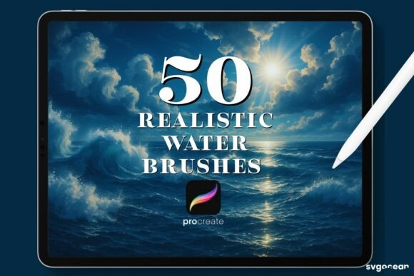 Download Water Procreate Brushes - Procreate brushes Collection