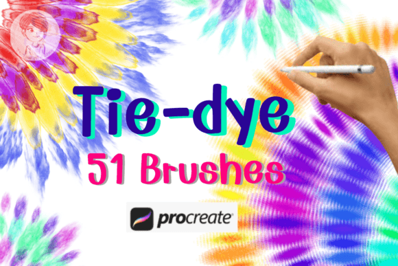 Download Tie Dye Procreate Brushes - Procreate brushes Collection