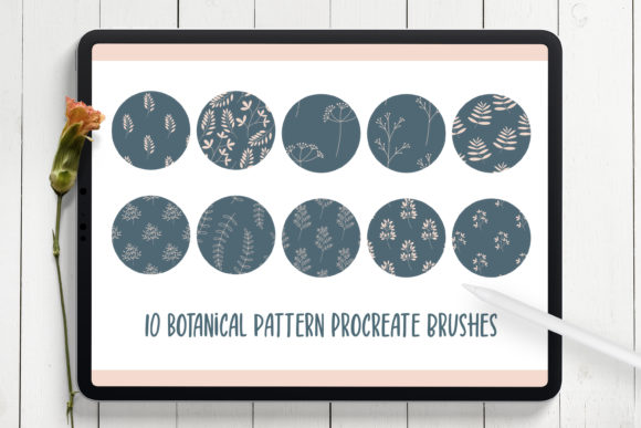 Download Botanical Pattern Procreate Brushes - Procreate brushes Collection