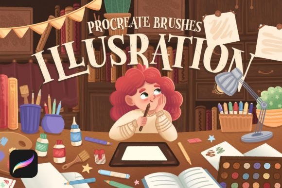 Download ILLUSTRATION BRUSHES 2: PROCREATE BRUSHES - Procreate brushes Collection