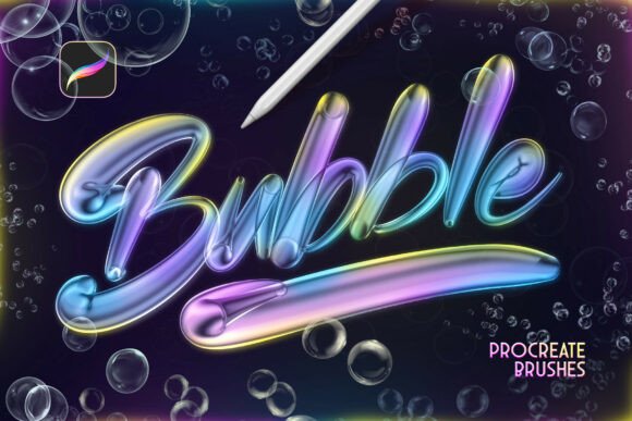 Download Bubbles Procreate Brushes - Procreate brushes Collection