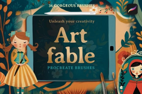 Download ArtFable Procreate Brushes - Procreate brushes Collection