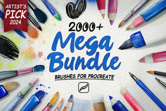 Download 2000+ Procreate Brushes - Procreate brushes Collection
