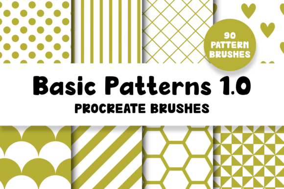 Download Basic Patterns 1.0 Procreate Brushes - Procreate brushes Collection