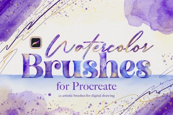 Download Watercolor Procreate Brushes - Procreate brushes Collection