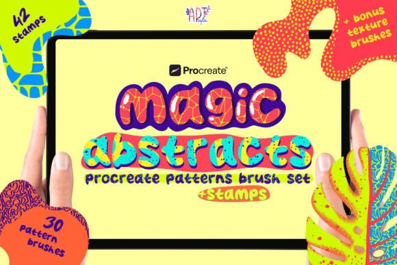 Download Magic Abstracts | Procreate Brushes - Procreate brushes Collection