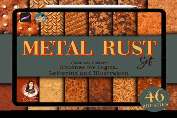 Download 46 Metal Rust Procreate Brushes - Procreate brushes Collection
