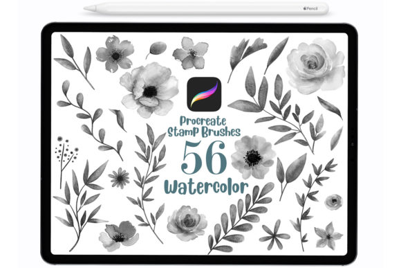 Download Watercolor Procreate Brushes - Procreate brushes Collection