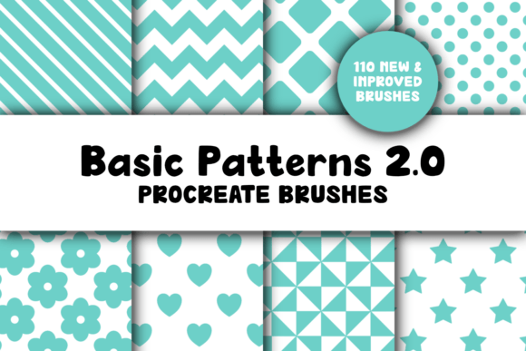 Download Basic Patterns 2.0 Procreate Brushes - Procreate brushes Collection