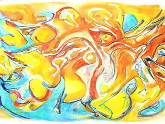 Download Hand Draw Digital Painting Colorful - Digital painting Collection