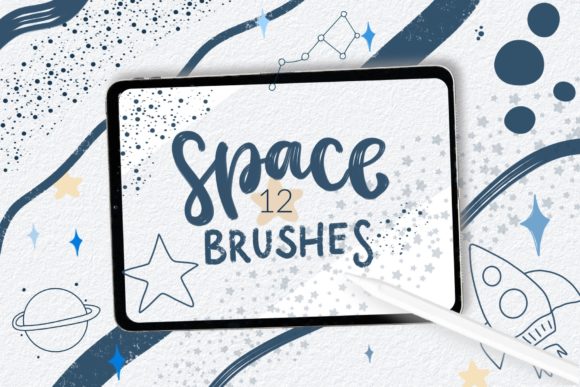 Download Space Procreate Brushes, Doodle Space - Procreate brushes Collection