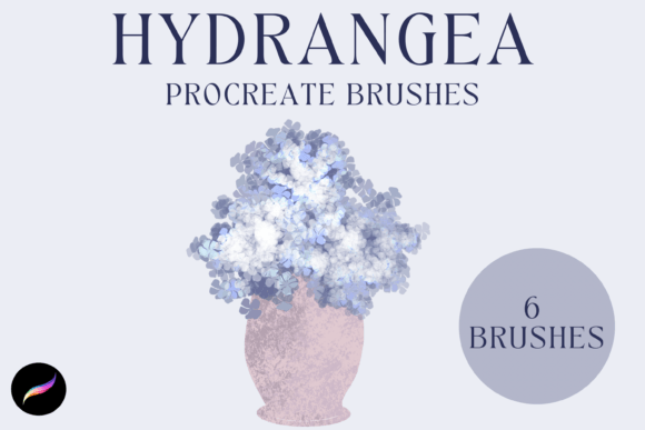 Download Hydrangea Procreate Brushes X 6 - Procreate brushes Collection