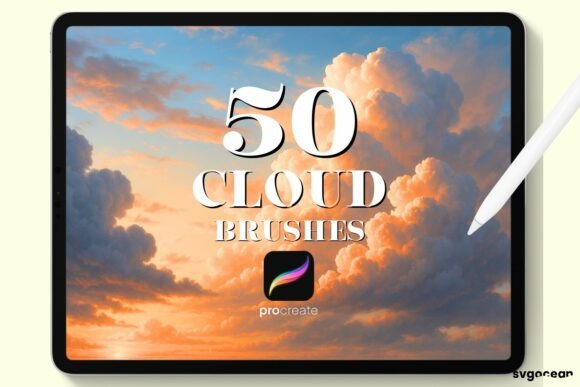 Download Cloud Procreate Brushes - Procreate brushes Collection