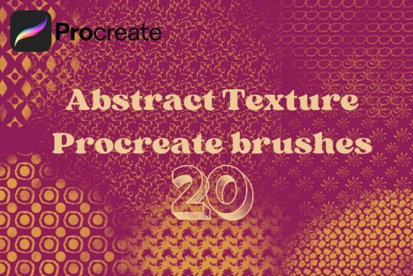 Download 20 Abstract Texture Procreate Brushes - Procreate brushes Collection