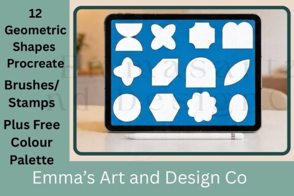Download Geometric Shapes Procreate Brushes - Procreate brushes Collection