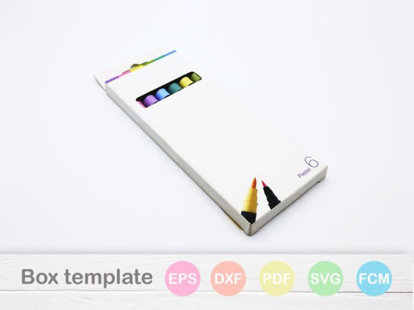 Download Markers Box Template - Marker Collection